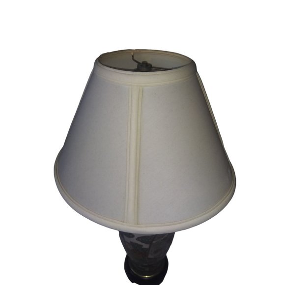 Robert Abbey Japanese Golden Brown Brass Table Lamp Asian Inspired RARE - Picture 14 of 16